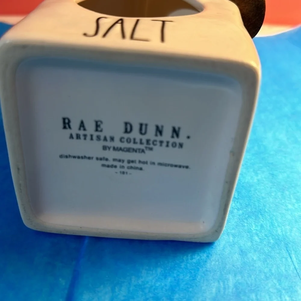 Rae Dunn bath salt ceramic jar